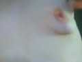 Hairy ONLYFANS Slut PinkMoonLust Plays ROUGH with TINY CUTE SMALL SAGGY TIT TITTIES BREAST NIPPLES