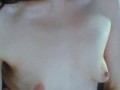 Hairy ONLYFANS Slut PinkMoonLust Plays ROUGH with TINY CUTE SMALL SAGGY TIT TITTIES BREAST NIPPLES