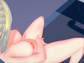 Samus fingers her pussy aboard her spaceship - Metroid/Super Smash Bros Hentai.