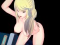 Samus fingers her pussy aboard her spaceship - Metroid/Super Smash Bros Hentai.