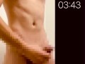 巨根　マッチョ　立ち　射精　カウントダウン　countdown cumshot