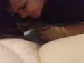 POV Lesbian lover eats and fingers bbw 