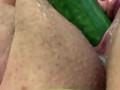 Cucumber and Carrot Cum Slut