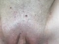 ***She cum twice*** while I rub chastity cage on her clit! MOANING ORGASM!!! CLOSE UP