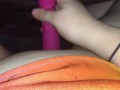 Teen Virgin Plays with Vibrating Dildo