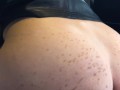 Fucked my girlfriend in the car and fed her sperm