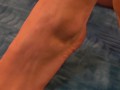 Foot Fetish Girl with Perfect Feet with nice UPSKIRT
