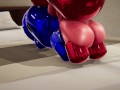 Among Us FUTA Blue and Red Fuck Each Other Doggystyle, Riding, Missionary, Titfuck