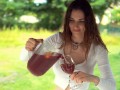 Making sexy sangria with Piper Blush