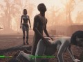 Ghoul got pregnant. Half-zombie gently fuck a woman from behind | Fallout 4 sex