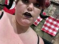 Sexy BBW Femdom Krampus Owns Your Naughty Cock