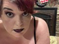 Sexy BBW Femdom Krampus Owns Your Naughty Cock