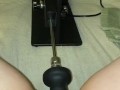 Machine fucks me gently 