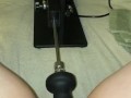 Machine fucks me gently 