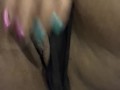 Amateur POV New Year Pussy Tickle