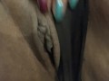 Amateur POV New Year Pussy Tickle