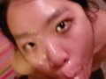 Asian girl facial