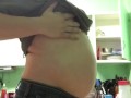 Pizza and soda chug 1-1-21