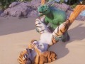 Wild Life / Scaly Furry Porn Tiger With Dragon