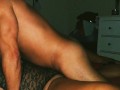 Thick latina w/ beautiful tits and ass shows off her new heels and lingerie and gets fucked