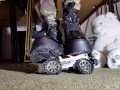 Toycar Crushing with Buffalo Platform Boots