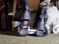 Toycar Crushing with Buffalo Platform Boots