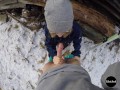 Moniteur de ski baise son élève sexy après une fellation - Couple amateur POV Lily&Jack