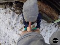 Moniteur de ski baise son élève sexy après une fellation - Couple amateur POV Lily&Jack