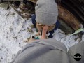 Moniteur de ski baise son élève sexy après une fellation - Couple amateur POV Lily&Jack