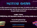 [GRAVITY FALLS] Pacifica's Admirer | Erotic Audio Play by Oolay-Tiger