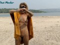 Just Being a Slut on Beach for all Visitors in Public