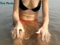 Just Being a Slut on Beach for all Visitors in Public