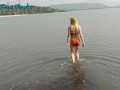 Just Being a Slut on Beach for all Visitors in Public