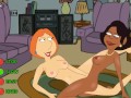 Griffin - Lois Has Fun With Peter, Quagmire and Donna - Sex Cartoon Hentai P74