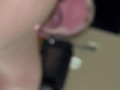 POV of my pussy getting devoured with shaking orgasm