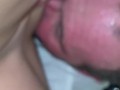 POV of my pussy getting devoured with shaking orgasm
