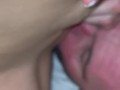 POV of my pussy getting devoured with shaking orgasm