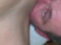 POV of my pussy getting devoured with shaking orgasm