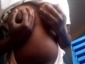 Boob touching