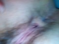 Pink Moon Lust Self Licks Her Own Tiny Titty Small Breast Puffy Nipples Gapes Hairy Pussy