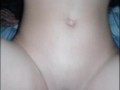 Skinny hot girl with small tits cumming