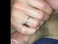 Wife uses her teeth to nibble on my shaved balls as I was curious as to how it feels, so take a look