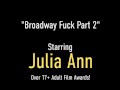 Singing In The Rain? No! Cougar Julia Ann Fucked In Theater!