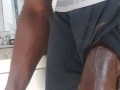 I love how my balls hang when im stroking this dick 