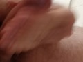 I love to piss and jerk off in the bathroom.