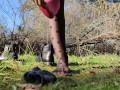 Nyloned feet and socks fetish