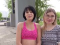 GERMAN SCOUT - TWO CANDID GIRLS FROM BERLIN I FIRST FFM THREESOME AT REAL PICKUP SEX