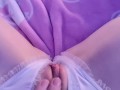 German Onlyfans Hottie POV Close Up Stockings & Crotchless Panties WET PUSSY Play