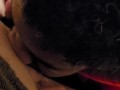 Sucking licking and fingering my pussy