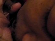 Sucking licking and fingering my pussy